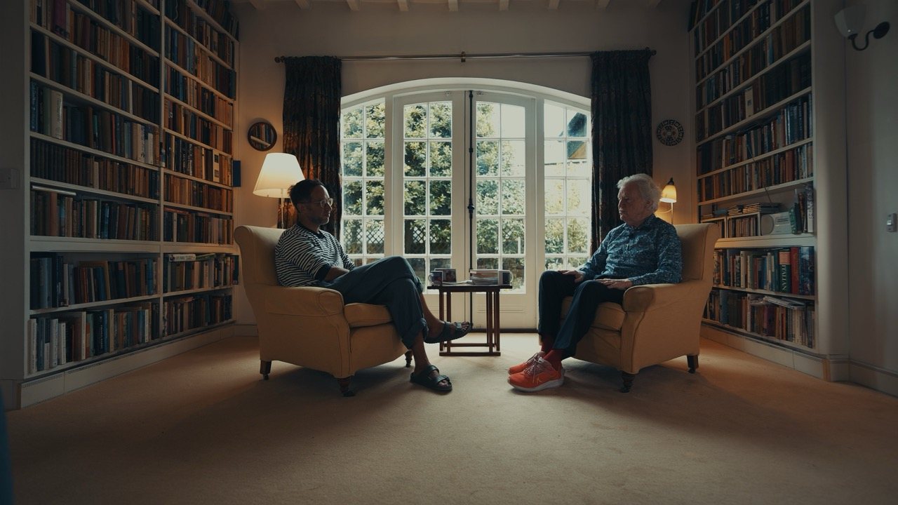 Marek with Sir Muir Gray, Oxford